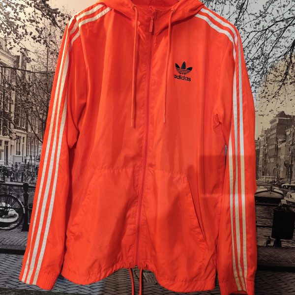 Adidas Mens Red Hoodie Size - L